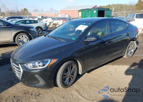 2017 Hyundai Elantra Se z USA, uszkodzony, nr VIN 5NPD84LF9HH081385